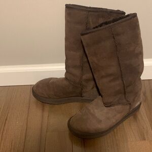 UGG Chocolate Suede Boots